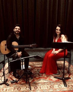 Mañana Lirica, A Collection of Latin American and Spanish Songs.  Guitarist, Noe Garcia Jacinto. Performance in Dallas, Texas.